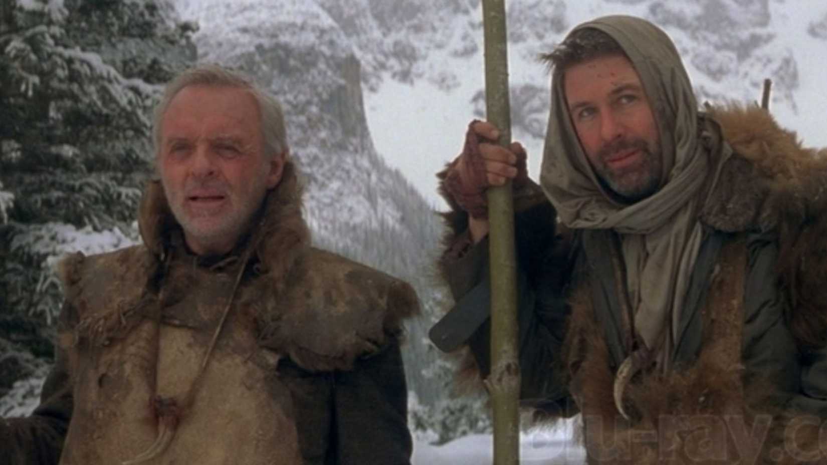 Alec Baldwin e Anthony Hopkins em No Limite