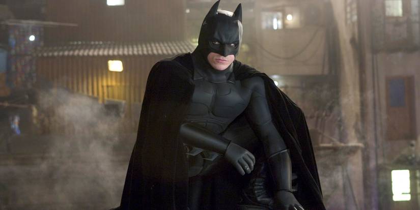 Christian Bale como Batman em Batman Begins