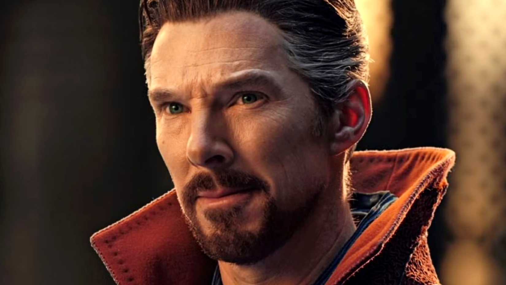 Benedict Cumberbatch como Stephen Strange em Doutor Estranho no Multiverso da Loucura