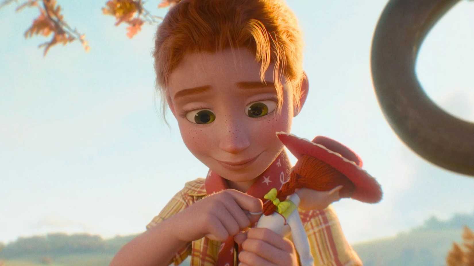 Emily e Jessie em flashback de Toy Story 5