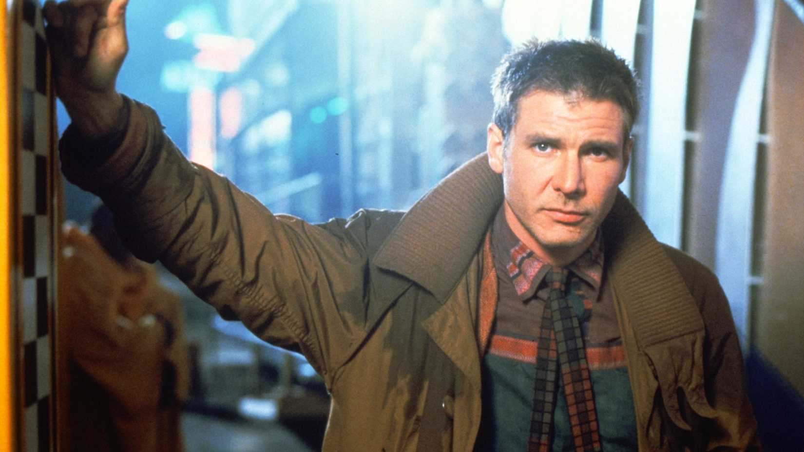 Harrison Ford em Blade Runner, de Ridley Scott