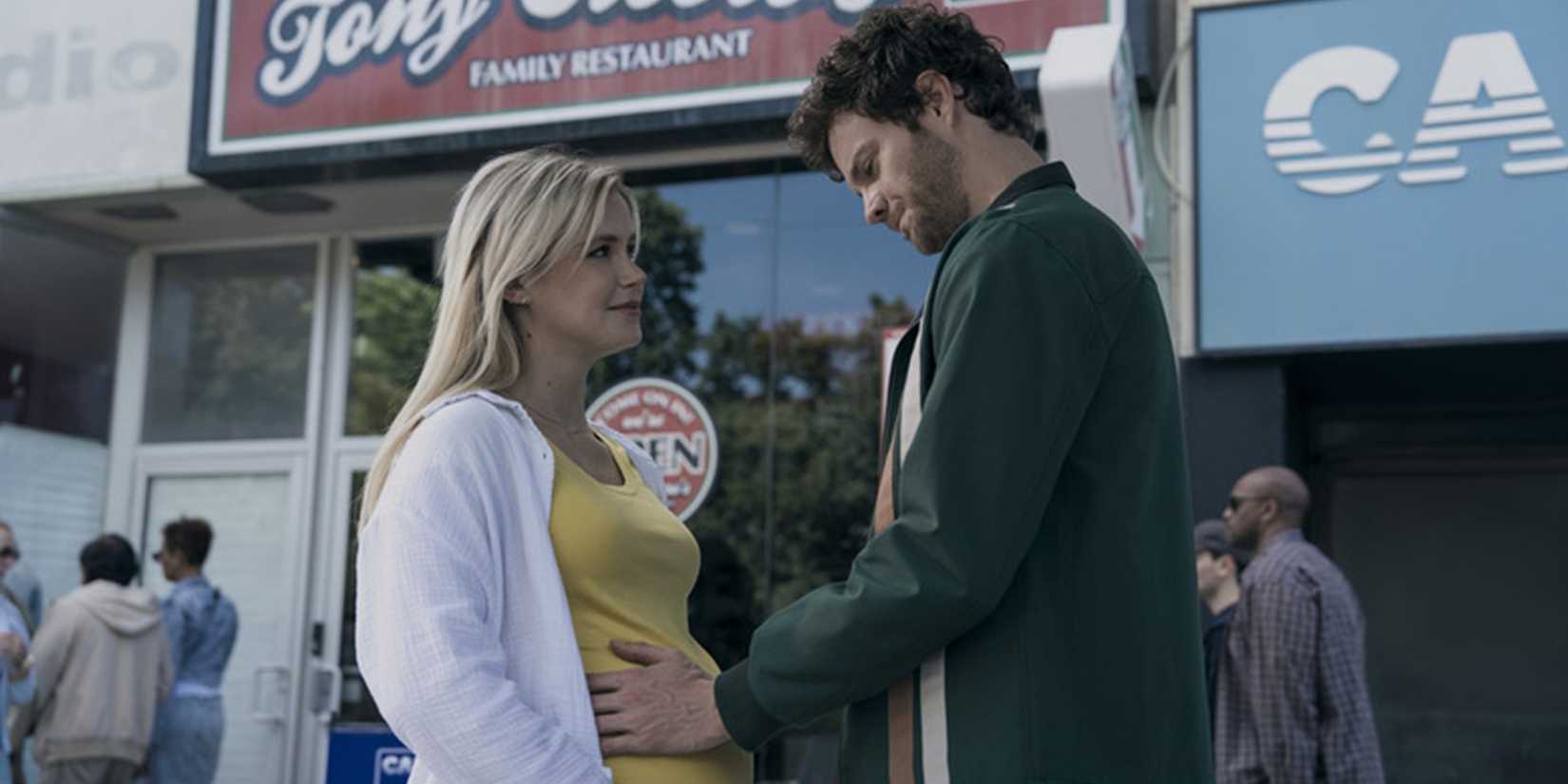 Hughie e Annie grávida no final de The Boys