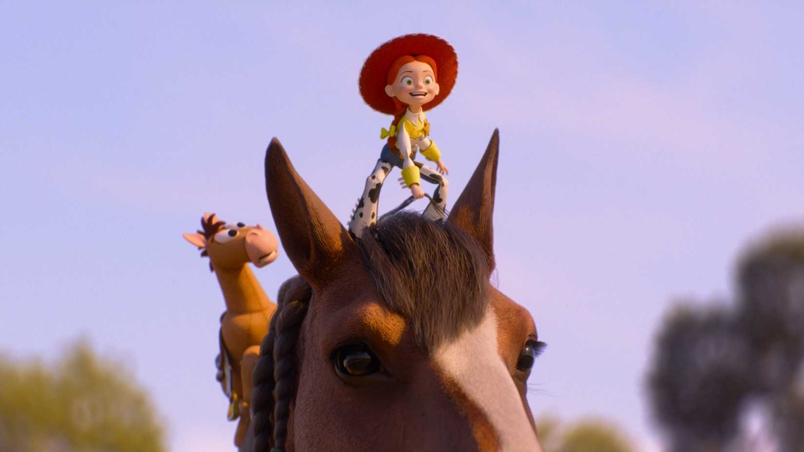 Jessie monta a cavalo em Toy Story 5