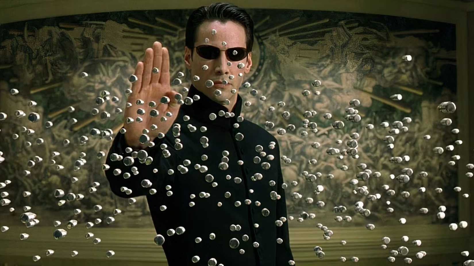 Keanu Reeves como Neo em Matrix Reloaded