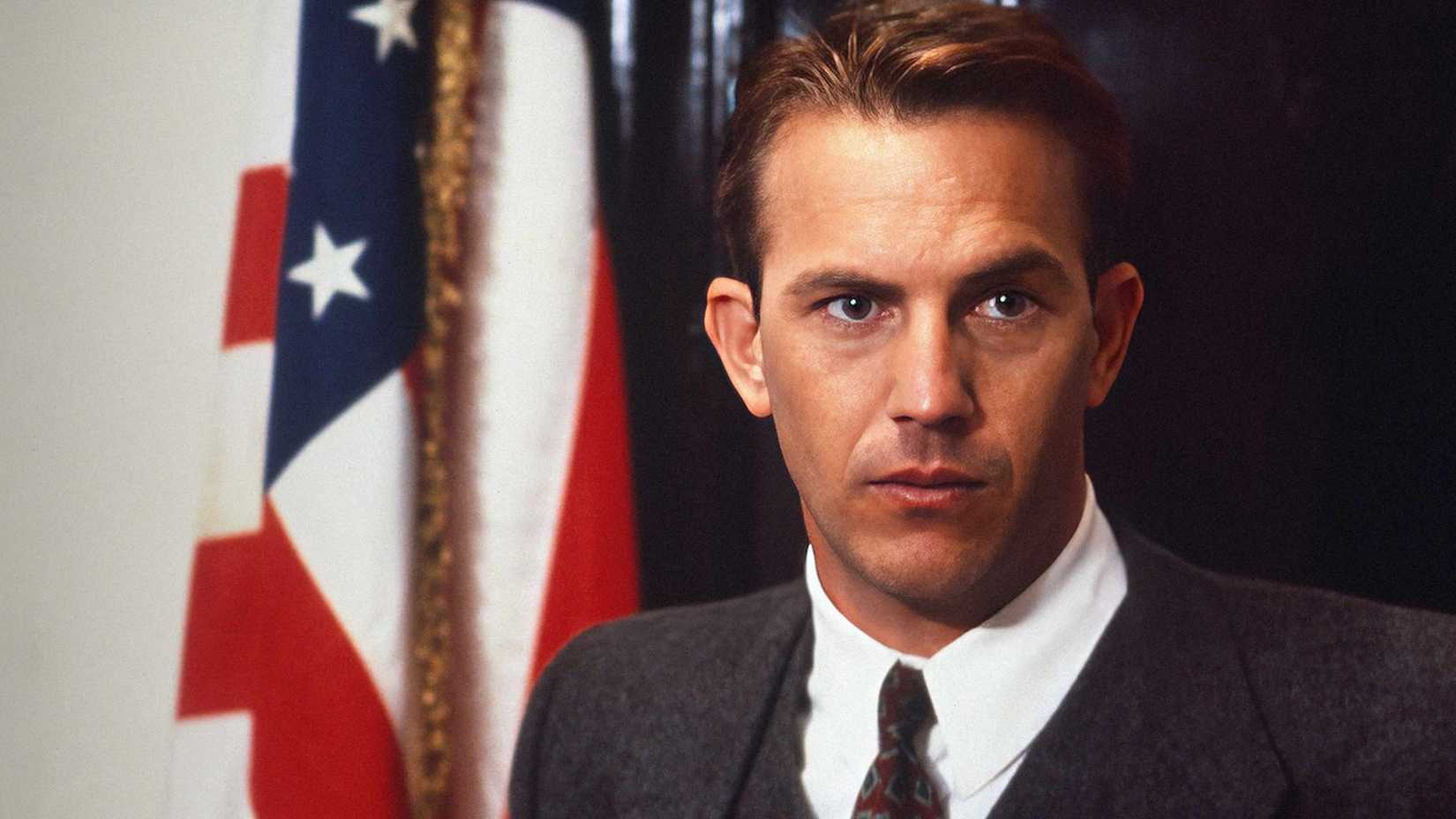 Kevin Costner em cena de Os Intocáveis