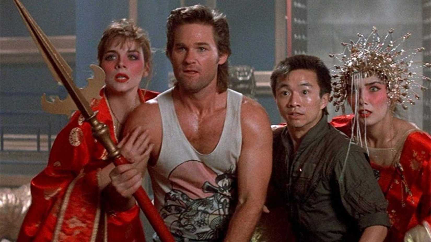 Kurt Russell como Jack Burton em Os Aventureiros do Bairro Proibido