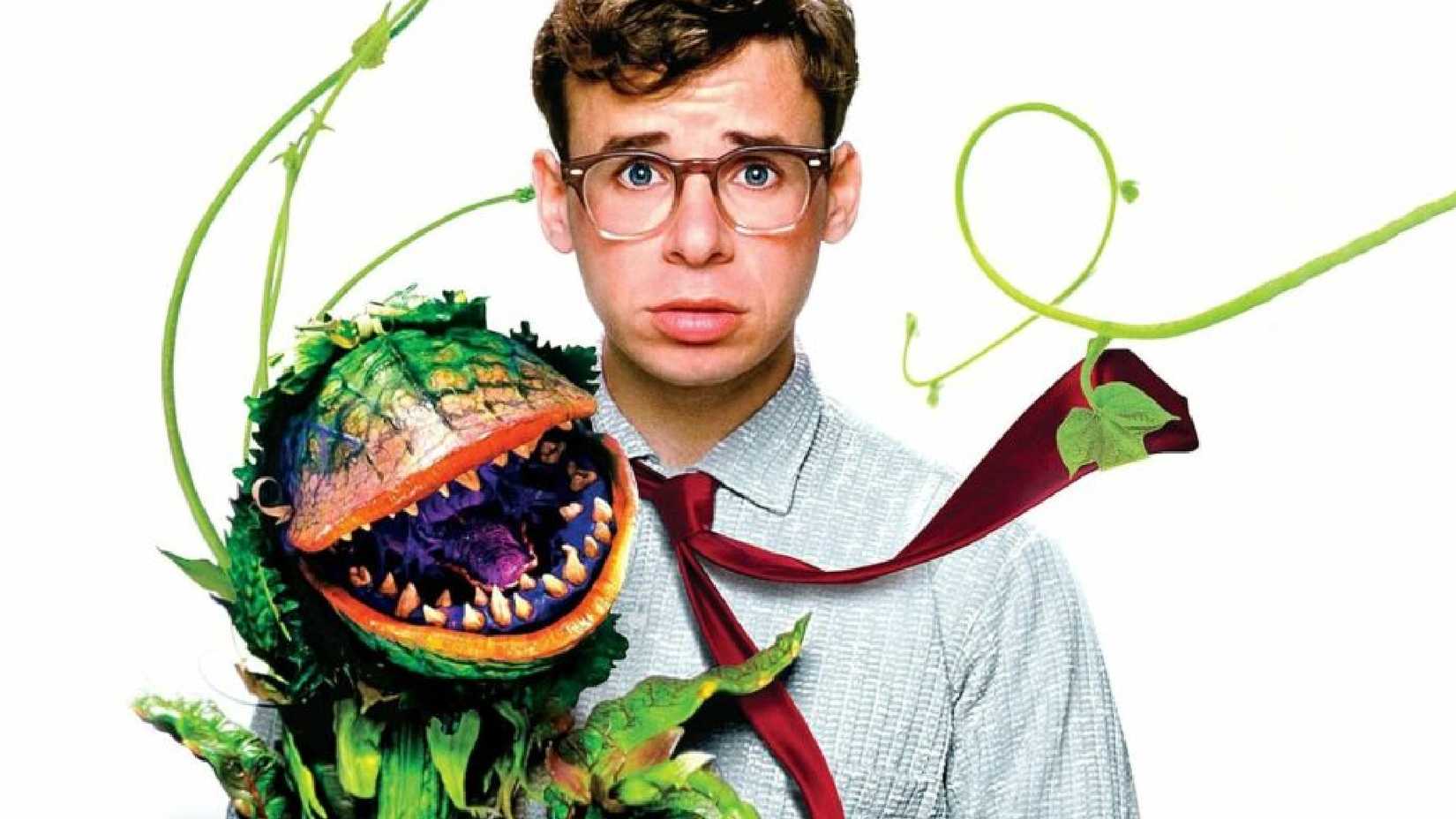Rick Moranis em cena de A Pequena Loja dos Horrores. Crédito: showing rick moranis