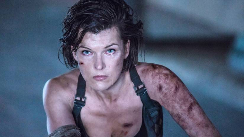 Milla Jovovich em Resident Evil: O Capítulo Final