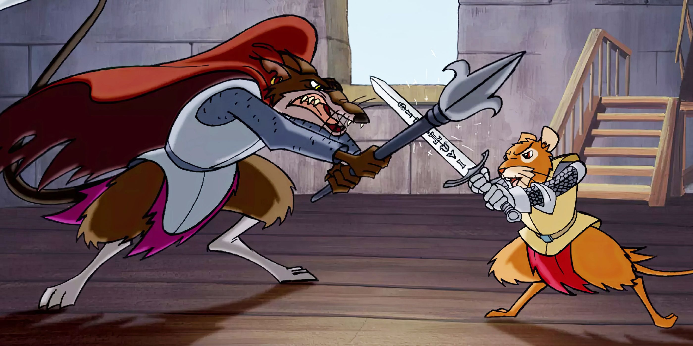 Cena de Redwall. Produção: Nelvana. Crédito: via Nelvana