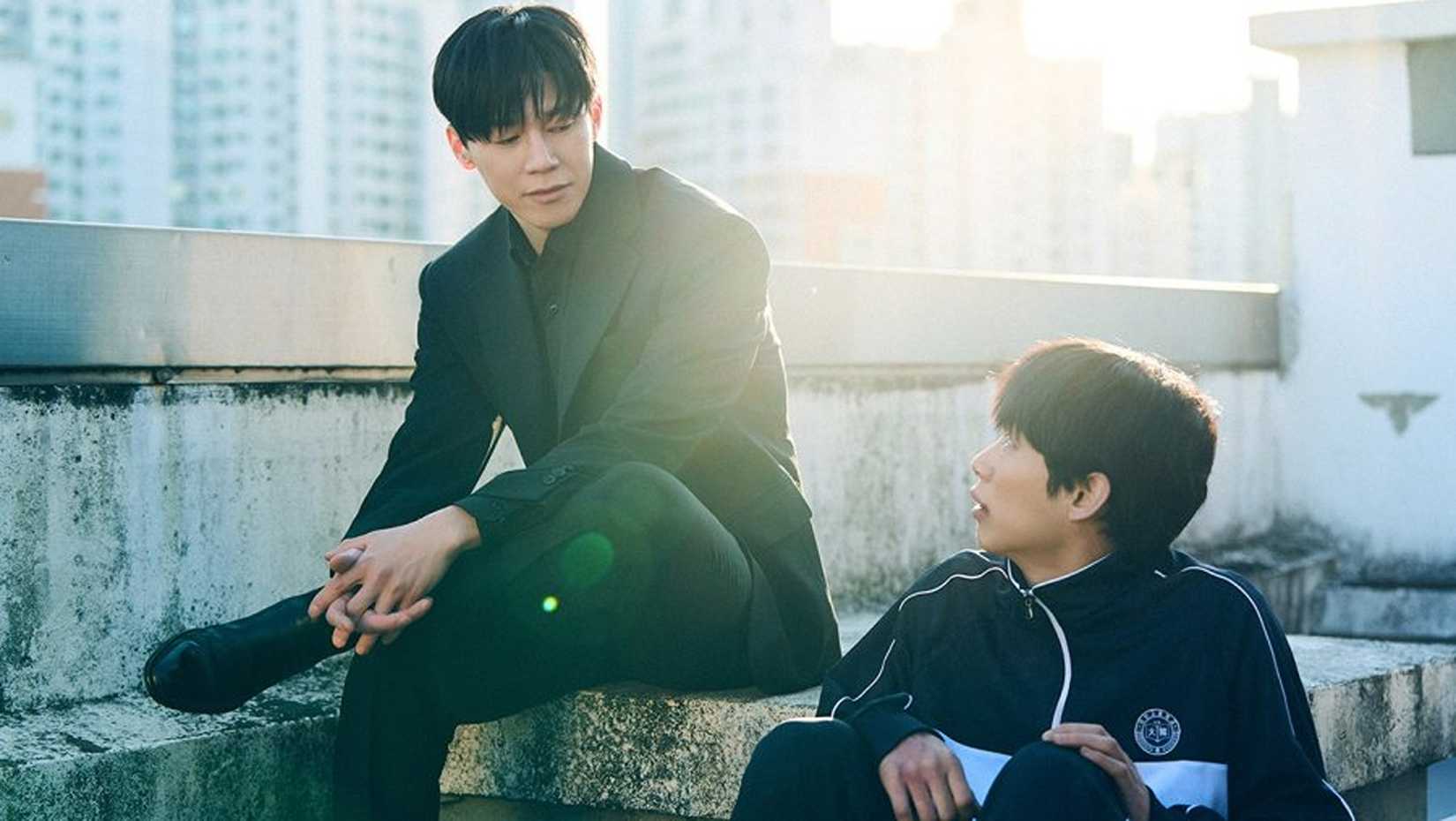 Na Hwa-jin, de "Teach You a Lesson", com uma vítima de bullying