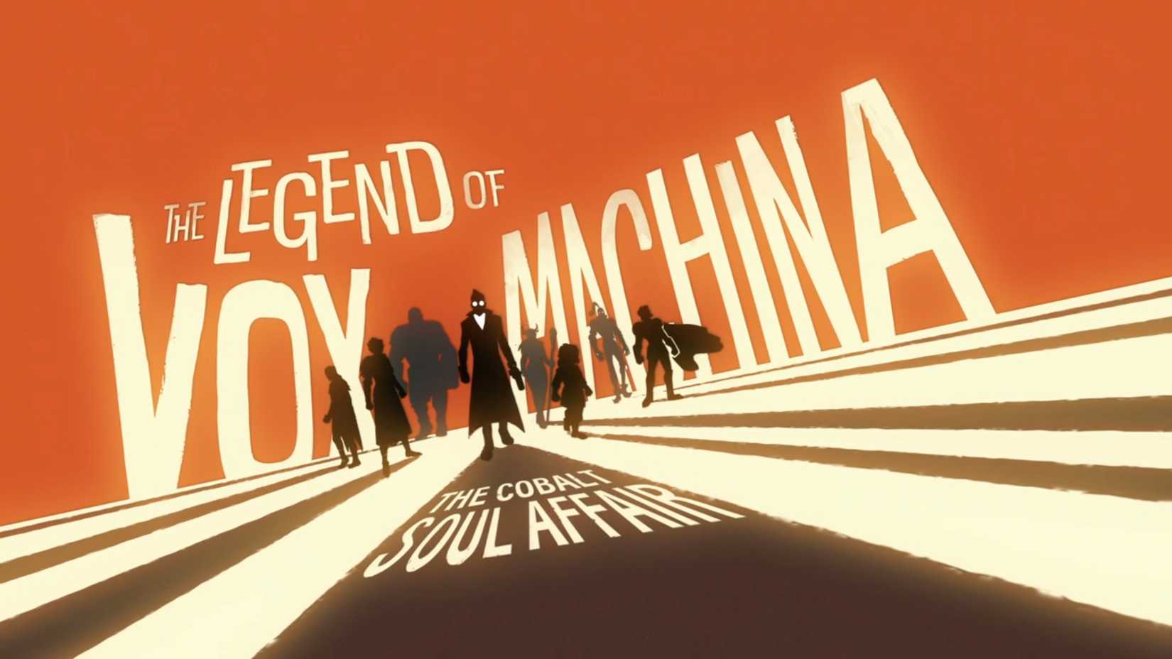 Cartão de título de The Legend of Vox Machina: The Cobalt Soul Affair