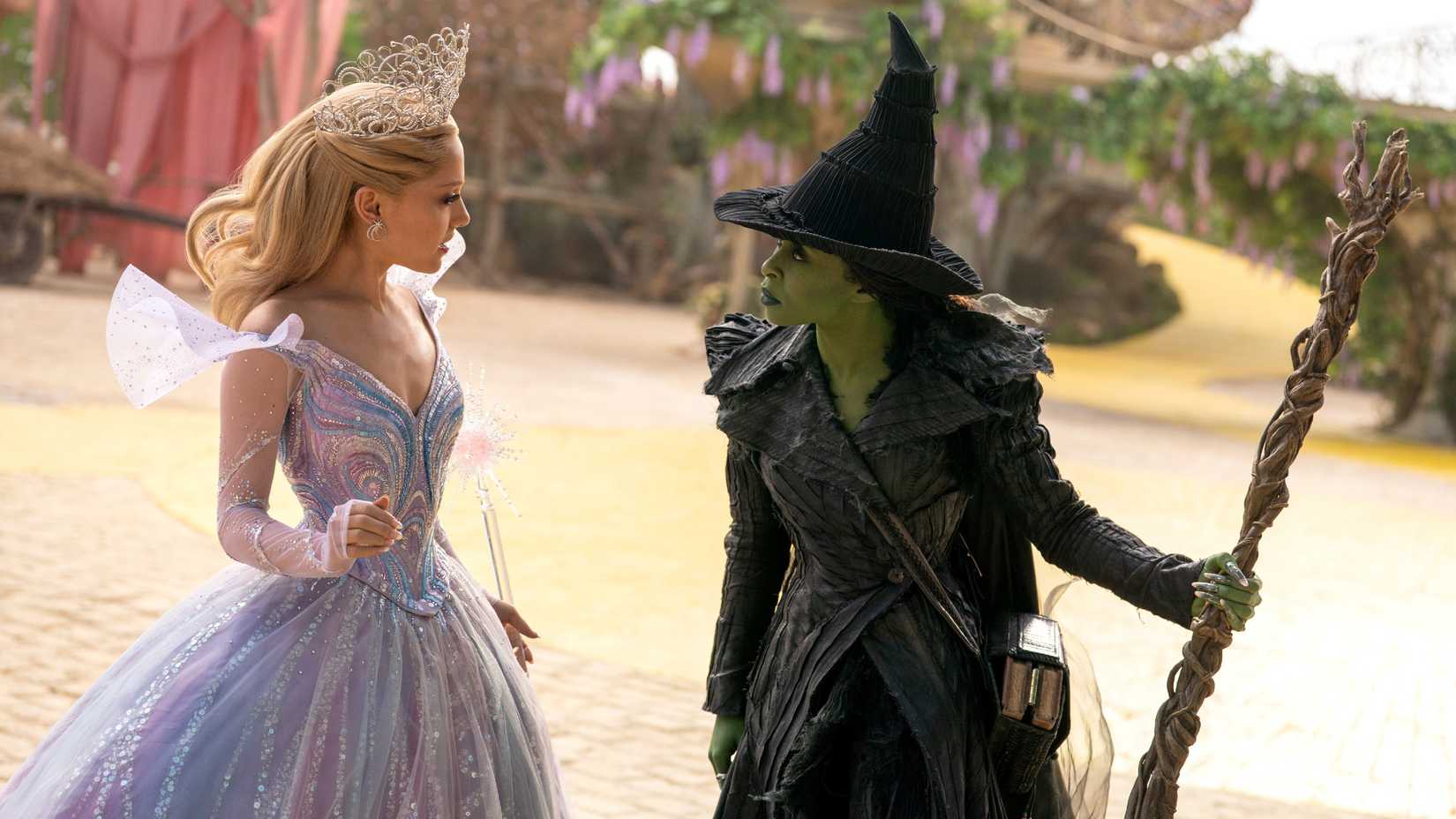 Cena de Wicked: For Good, com Ariana Grande e Cynthia Erivo